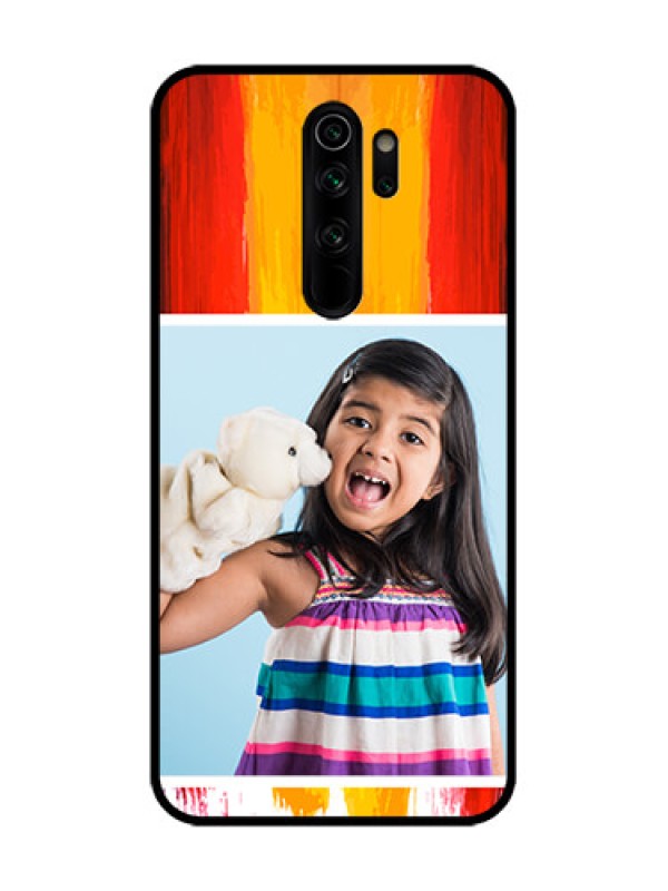 Custom Redmi Note 8 Pro Custom Metal Phone Case - Multi Color Design