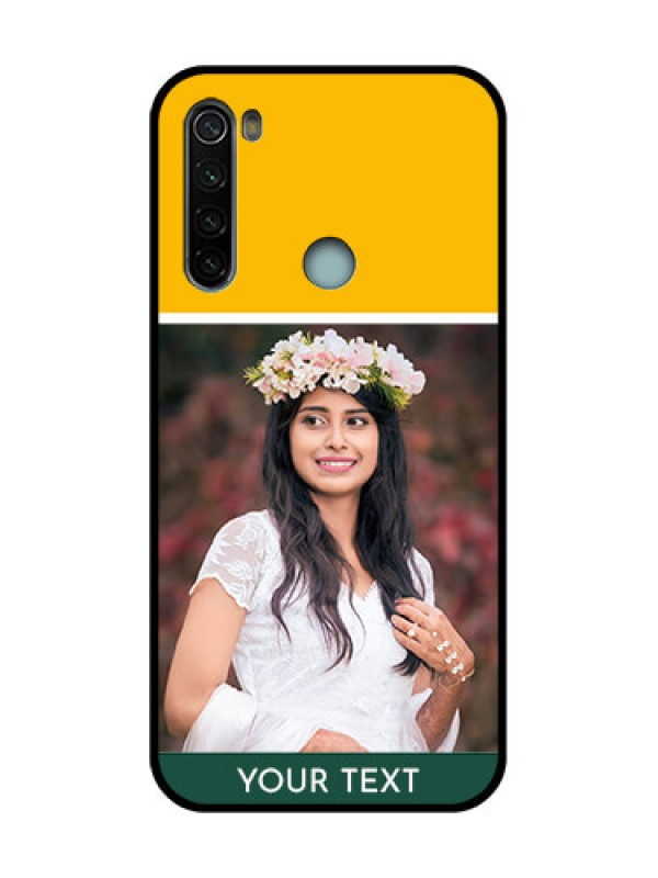 Custom Redmi Note 8 Custom Metal Phone Case - Love You Design