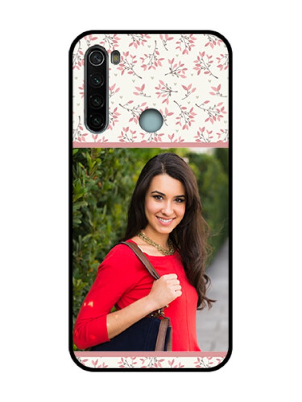 Custom Redmi Note 8 Custom Metal Phone Case - Stunning Floral Design