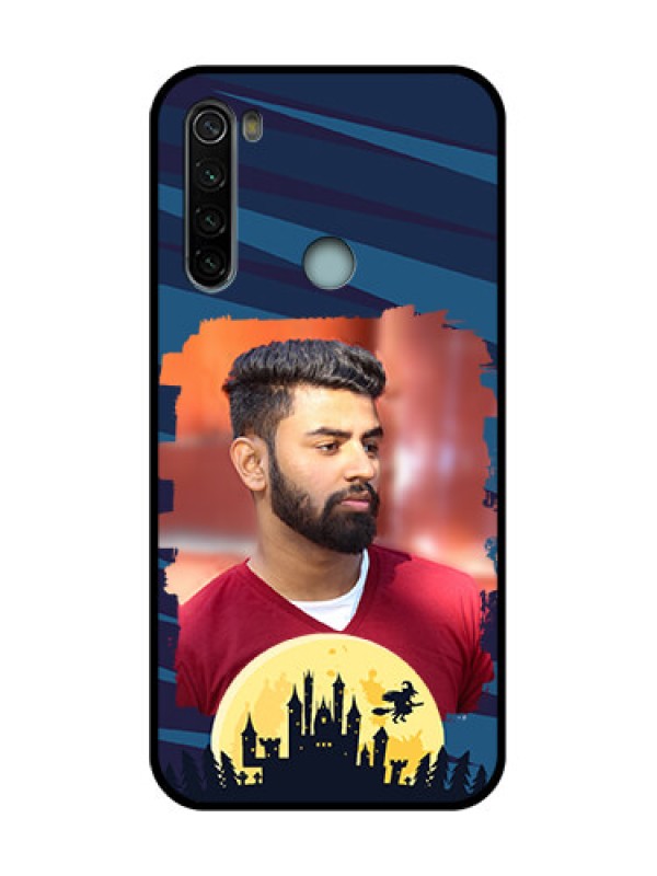 Custom Redmi Note 8 Custom Metal Phone Case - Halloween Witch Design