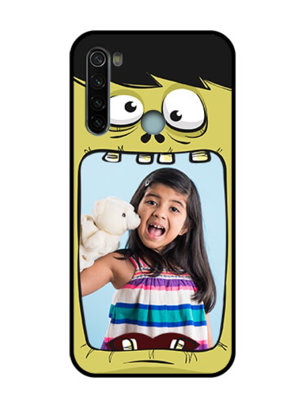 Custom Redmi Note 8 Custom Metal Phone Case - Cartoon Monster Back Case Design