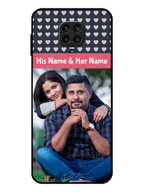 Custom Redmi Note 9 Pro Max Custom Metal Phone Case - Love Symbols Design