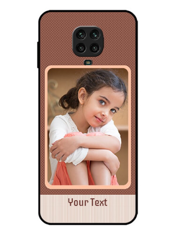 Custom Redmi Note 9 Pro Max Custom Metal Phone Case - Simple Pic Upload Design