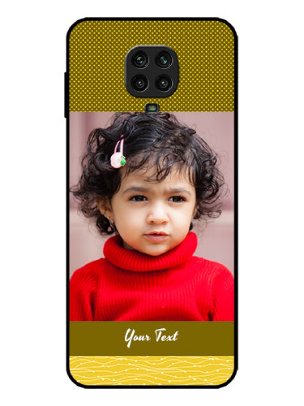 Custom Redmi Note 9 Pro Max Custom Metal Phone Case - Simple Green Color Design