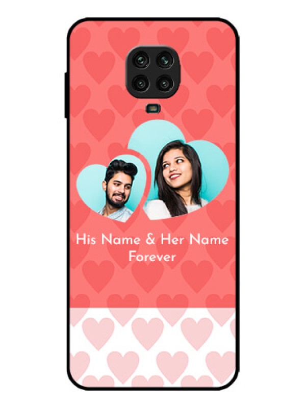 Custom Redmi Note 9 Pro Max Custom Metal Phone Case - Couple Pic Upload Design