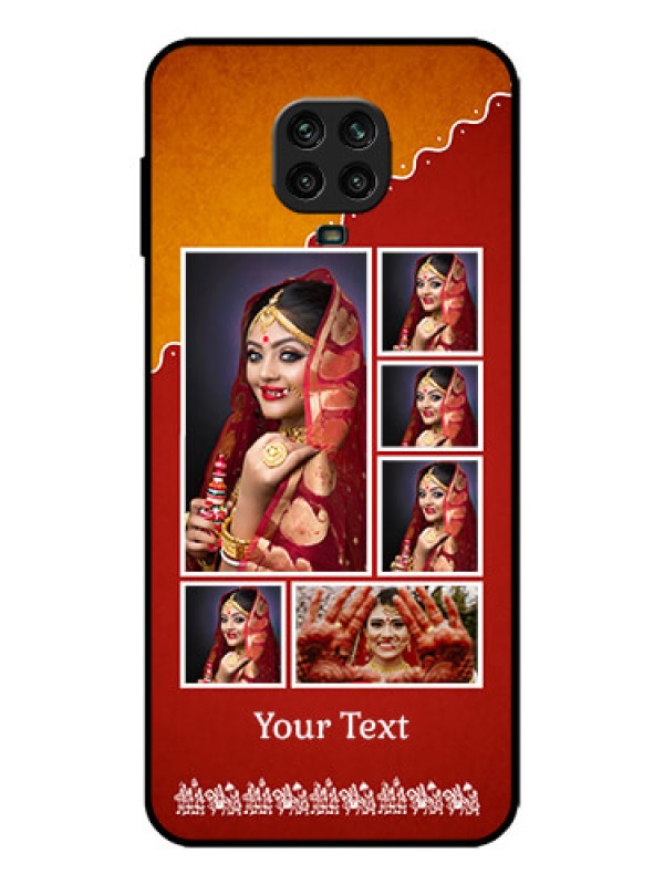 Custom Redmi Note 9 Pro Max Custom Metal Phone Case - Wedding Pic Upload Design