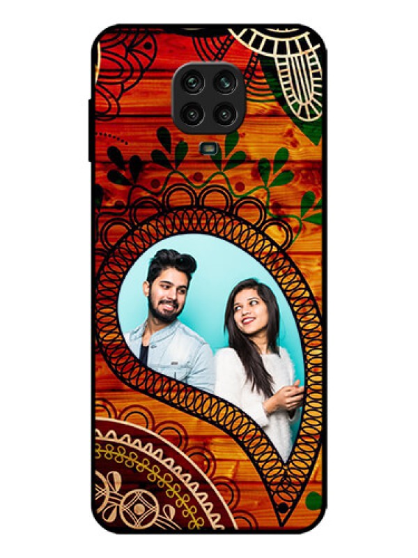 Custom Redmi Note 9 Pro Max Custom Metal Phone Case - Abstract Colorful Design