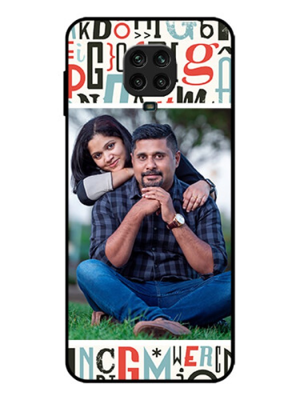 Custom Redmi Note 9 Pro Max Custom Metal Phone Case - Alphabet Design