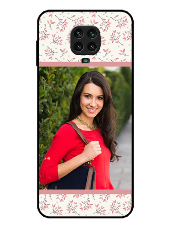 Custom Redmi Note 9 Pro Max Custom Metal Phone Case - Stunning Floral Design
