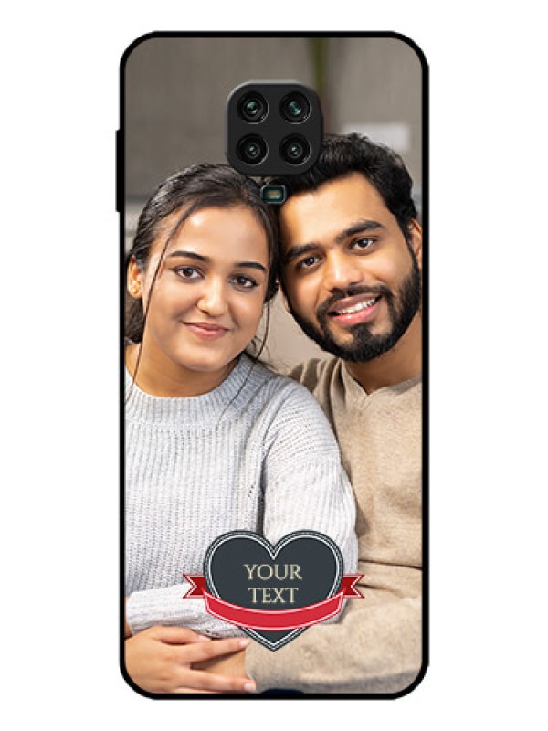 Custom Redmi Note 9 Pro Max Custom Metal Phone Case - Just Married Couple Design
