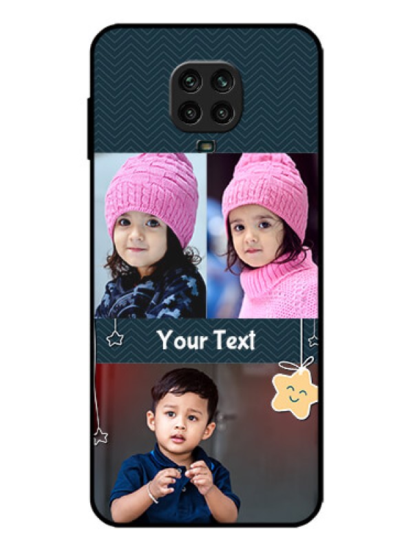 Custom Redmi Note 9 Pro Max Custom Metal Phone Case - Hanging Stars Design