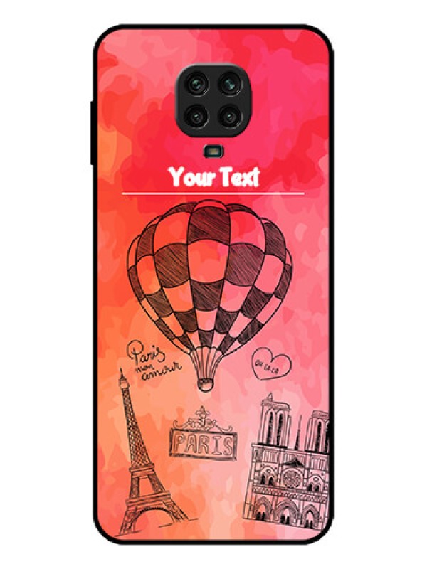 Custom Redmi Note 9 Pro Max Custom Metal Phone Case - Paris Theme Design