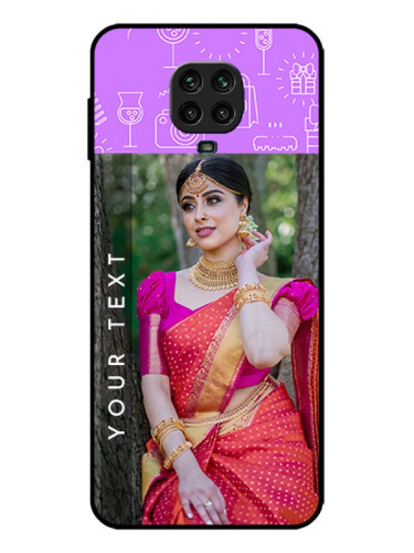 Custom Redmi Note 9 Pro Max Custom Metal Phone Case - Birthday Icons Design