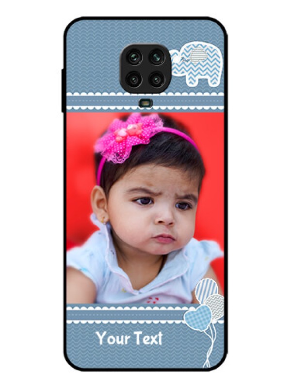 Custom Redmi Note 9 Pro Max Custom Metal Phone Case - With Kids Pattern Design