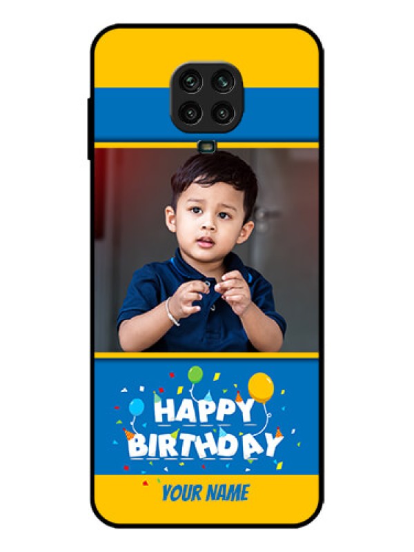 Custom Redmi Note 9 Pro Max Custom Metal Phone Case - Birthday Wishes Design