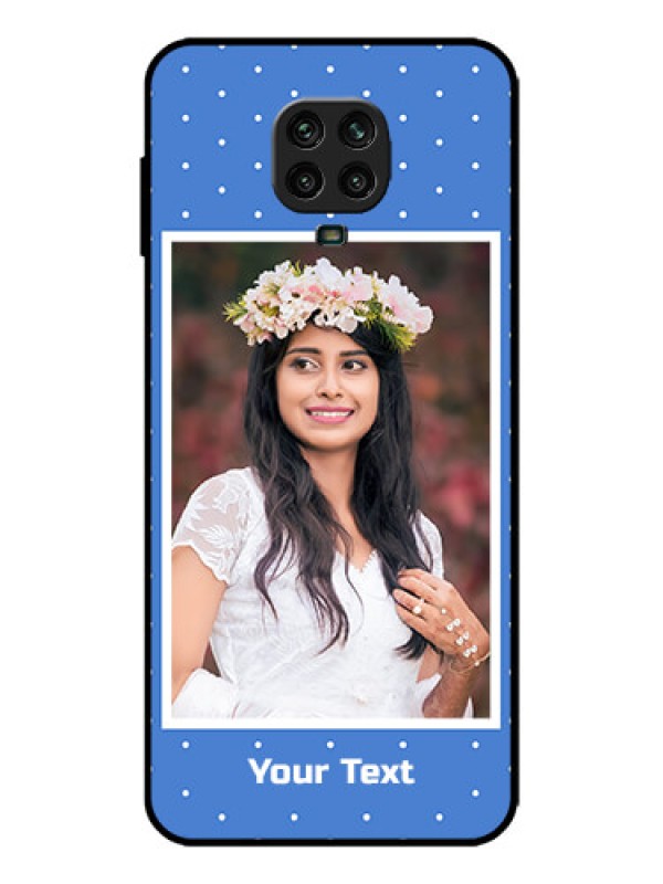 Custom Redmi Note 9 Pro Max Custom Metal Phone Case - Polka Dots Design
