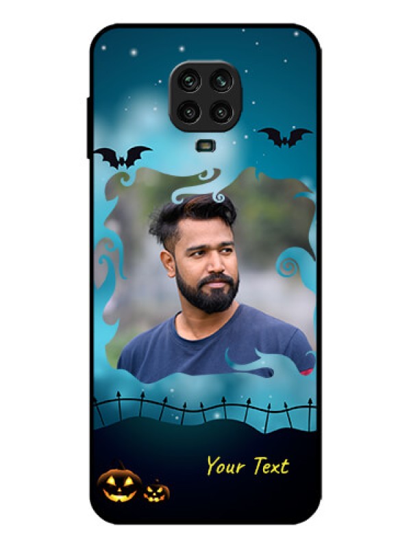 Custom Redmi Note 9 Pro Max Custom Metal Phone Case - Halloween Frame Design