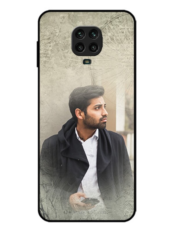 Custom Redmi Note 9 Pro Max Custom Metal Phone Case - With Vintage Design
