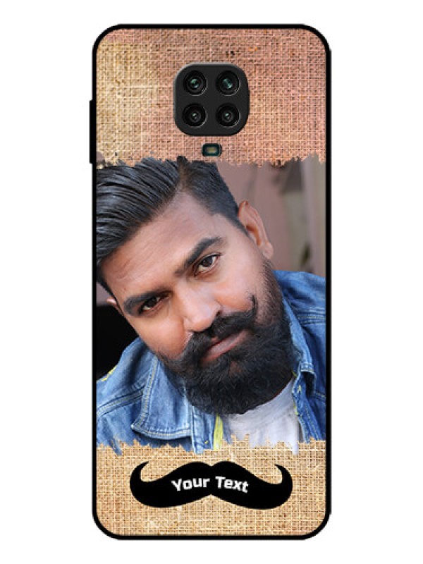 Custom Redmi Note 9 Pro Max Custom Metal Phone Case - With Texture Design