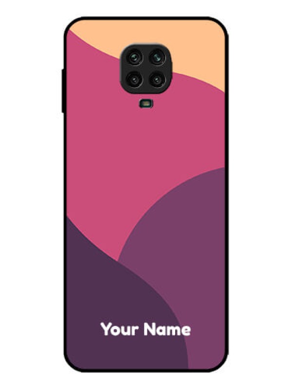 Custom Redmi Note 9 Pro Max Custom Metal Phone Case - Mixed Multi - Colour Abstract Art Design