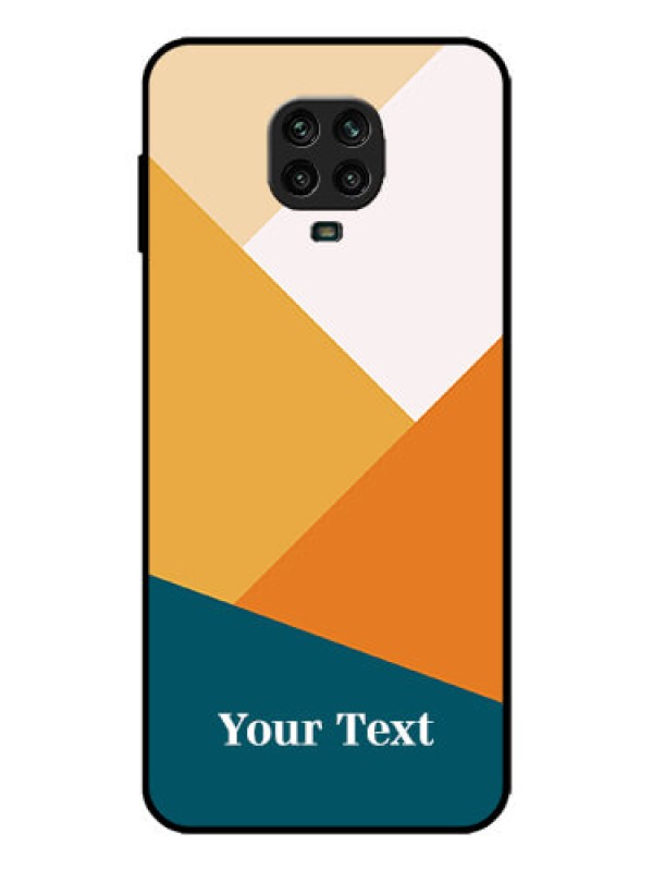 Custom Redmi Note 9 Pro Max Custom Metal Phone Case - Stacked Multi - Colour Design