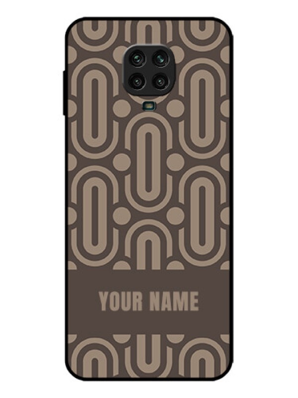 Custom Redmi Note 9 Pro Max Custom Metal Phone Case - Captivating Zero Pattern Design