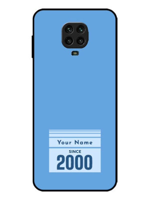Custom Redmi Note 9 Pro Max Custom Metal Phone Case - Custom Year Of Birth Design
