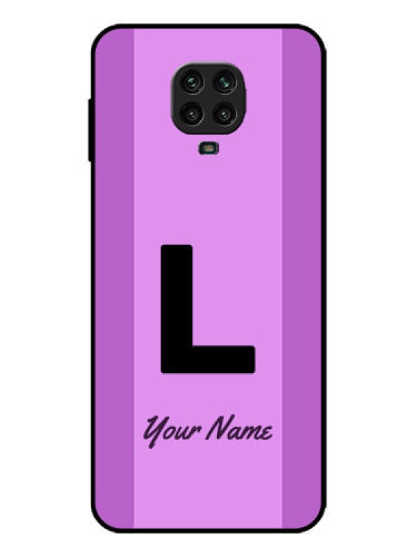 Custom Redmi Note 9 Pro Max Custom Metal Phone Case - Tricolor Custom Text Design