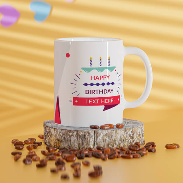Custom Brothers Birthday With White Background Design On Mug