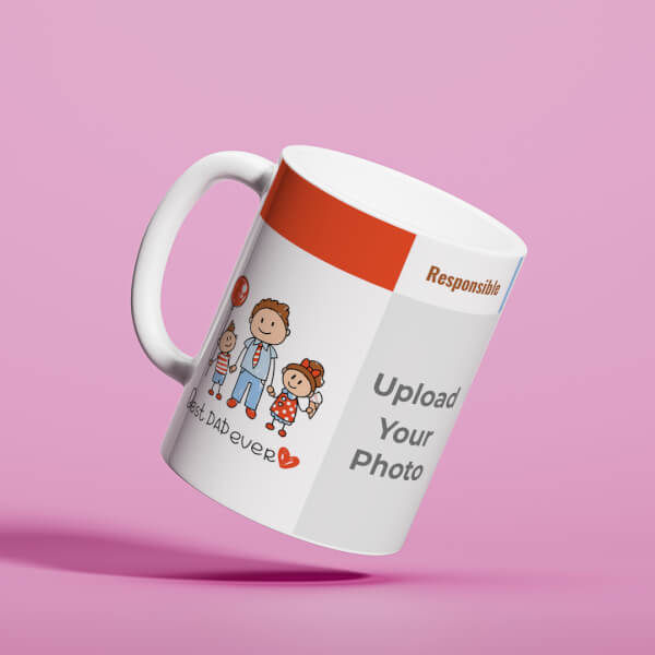 Custom Best Dad Ever Design On Mug