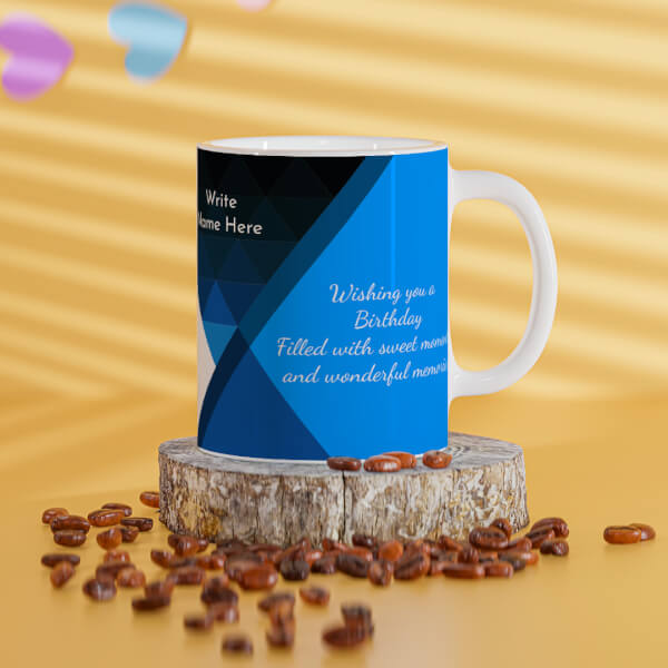 Custom Wishing You A Birthday Filled With Sweet Moments Quote Design On Mug