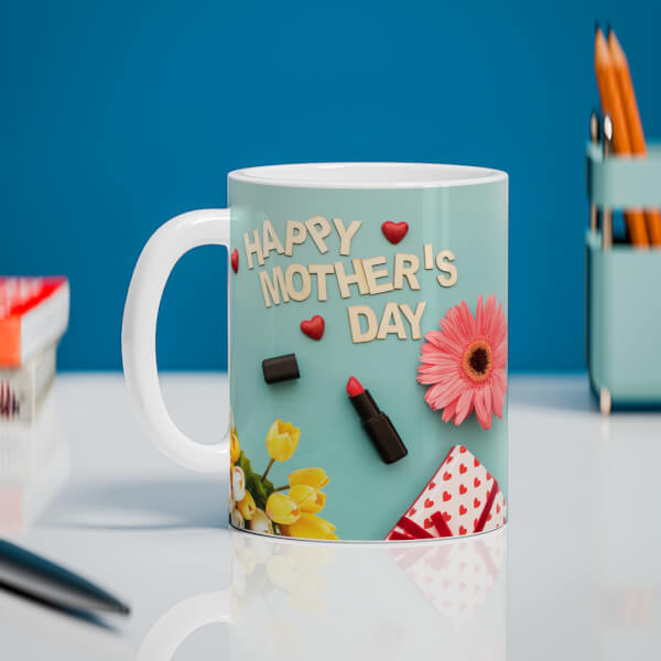 Custom Happy Mothers Day Design On Mug