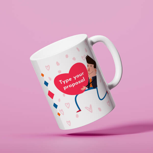 Custom Proposal Design On Mug