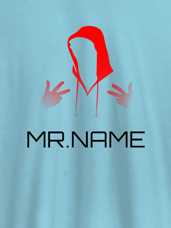 Custom YoYo Design with Text On T-shirts For Men with Name, Text and Photo