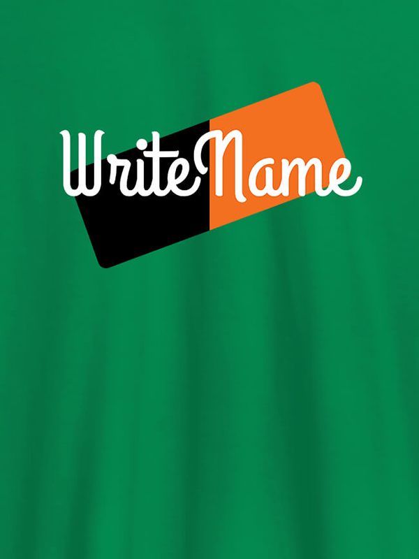 Custom Write Name On T-shirts For Men with Name, Text and Photo