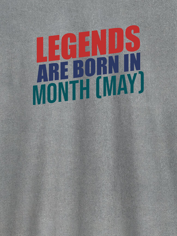 Custom Legends Are Born In November Printed Mens T Shirt