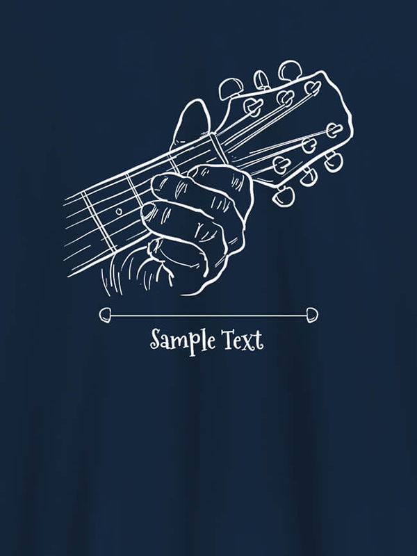 Custom Unplugged Theme with Text On Men T Shirts with Name, Text, and Photo