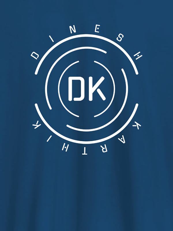 Custom Unique Round Personalised Mens Printed T Shirt With Name