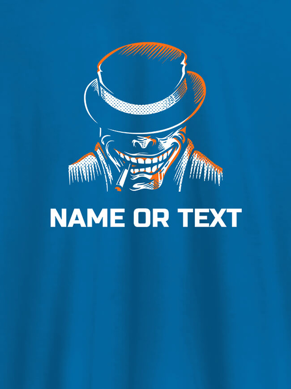 Custom Wild Man with Cigaratte On Personalized Tees