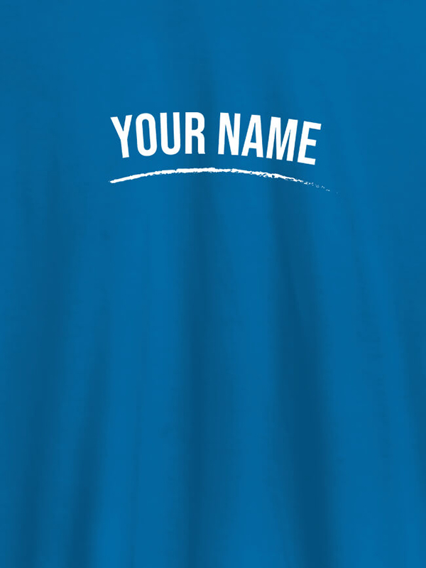 Custom Signature Theme with Your Name On Customized Mens T-Shirt