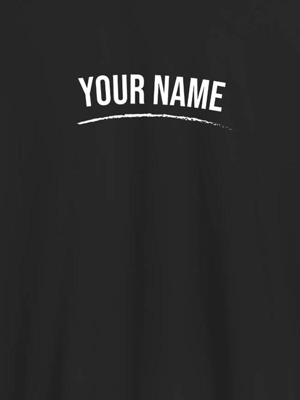 Custom Signature Theme with Your Name On Customized Women Tees