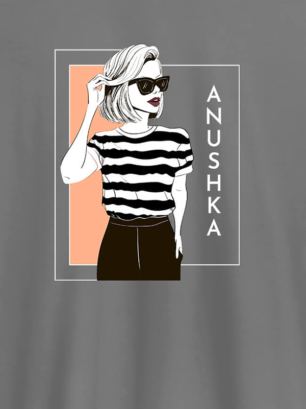 Custom Personalised Womens T Shirt Latest Fashion Trends With Name