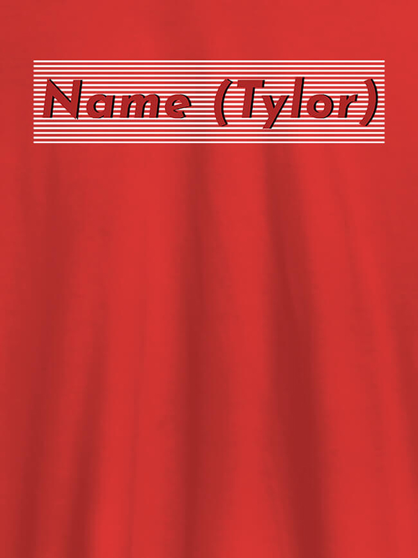 Custom Personalised Unique Womens T Shirt With Name