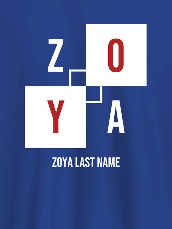 Custom Personalised Womens T Shirt With Last Name
