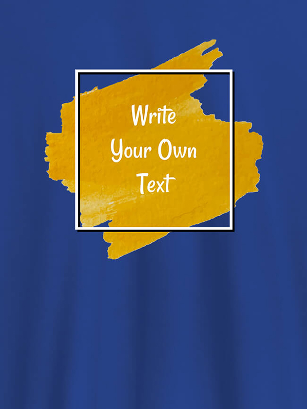 Custom Splash Theme with your Name On Personalized T-Shirt for Women