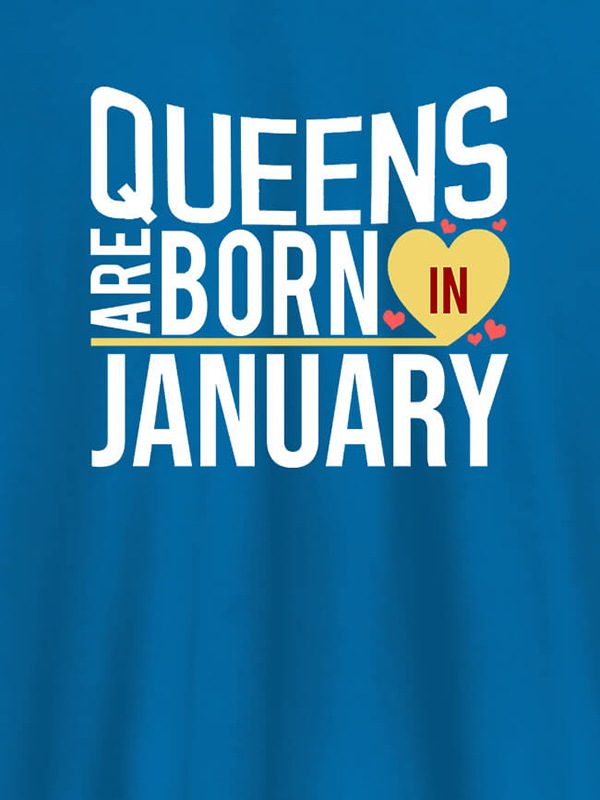 Custom Queens Are Born In Personalised Womens T Shirt