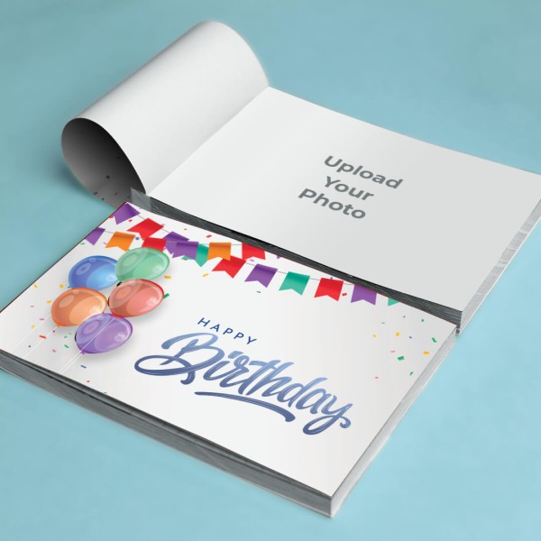 Custom Happy Birthday Cover Custom photo book