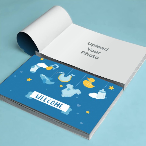 Custom Welcome Cover Design scrapbook