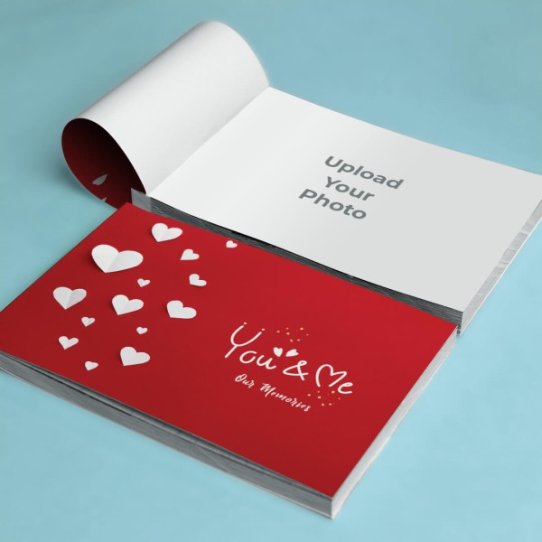Custom Little Hearts You and Me cover Photobook