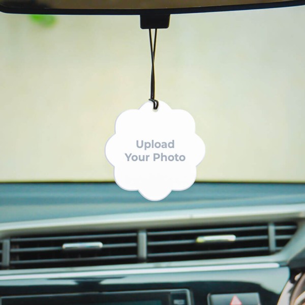 Custom Acrylic Car Hanging In Flower Shape